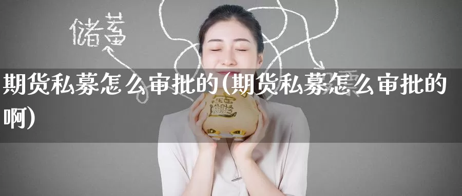 期货私募怎么审批的(期货私募怎么审批的啊)_https://www.jinshufanghu.com_内盘期货_第1张