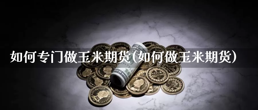 如何专门做玉米期货(如何做玉米期货)_https://www.jinshufanghu.com_纳指期货_第1张