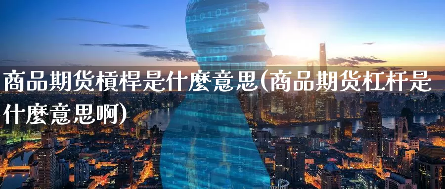 商品期货槓桿是什麼意思(商品期货杠杆是什麼意思啊)_纳指期货_第1张_内盘期货直播室 商品期货槓桿是什麼意思(商品期货杠杆是什麼意思啊)_https://www.jinshufanghu.com_纳指期货_第1张