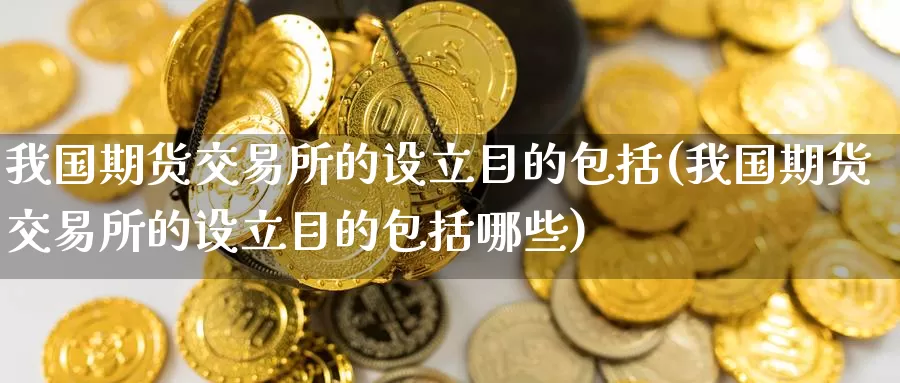 我国期货交易所的设立目的包括(我国期货交易所的设立目的包括哪些)_https://www.jinshufanghu.com_纳指期货_第1张