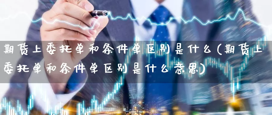 期货上委托单和条件单区别是什么(期货上委托单和条件单区别是什么意思)_https://www.jinshufanghu.com_期货直播_第1张