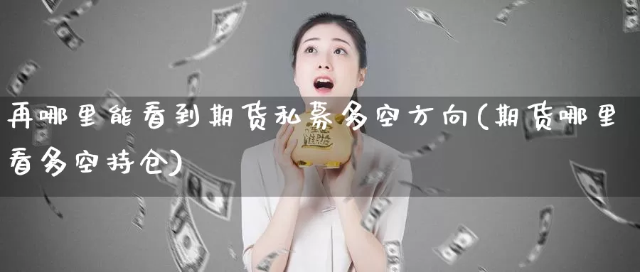再哪里能看到期货私募多空方向(期货哪里看多空持仓)_https://www.jinshufanghu.com_期货直播_第1张