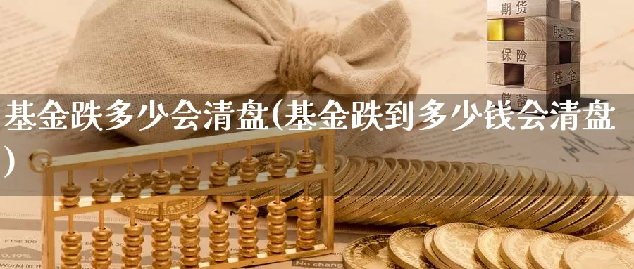 基金跌多少会清盘(基金跌到多少钱会清盘)_https://www.jinshufanghu.com_纳指期货_第1张