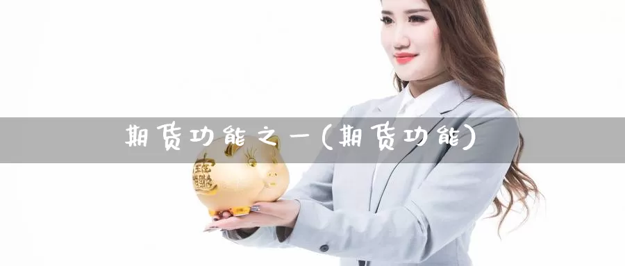 期货功能之一(期货功能)_https://www.jinshufanghu.com_内盘期货_第1张
