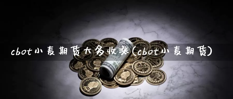 cbot小麦期货大多收涨(cbot小麦期货)_https://www.jinshufanghu.com_期货直播_第1张