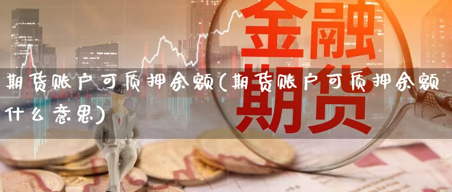 期货账户可质押余额(期货账户可质押余额什么意思)_https://www.jinshufanghu.com_期货直播_第1张