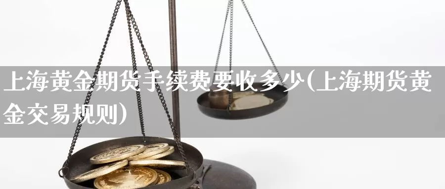 上海黄金期货手续费要收多少(上海期货黄金交易规则)_https://www.jinshufanghu.com_期货直播_第1张