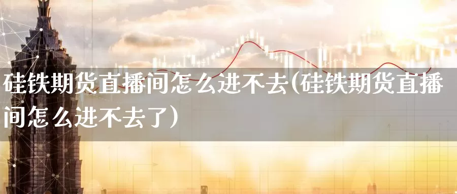 硅铁期货直播间怎么进不去(硅铁期货直播间怎么进不去了)_https://www.jinshufanghu.com_黄金期货_第1张
