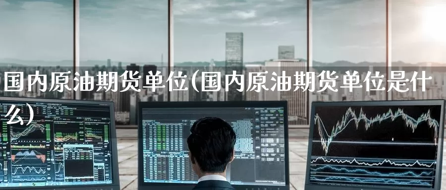 国内原油期货单位(国内原油期货单位是什么)_https://www.jinshufanghu.com_黄金期货_第1张